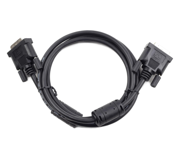 GEMBIRD Kabel DVI-D(M)/DVI-D(M)(24+1) Dual Link Ferryt 1.8M Czarny CC-DVI2-BK-6 - 206431 - zdjęcie 2